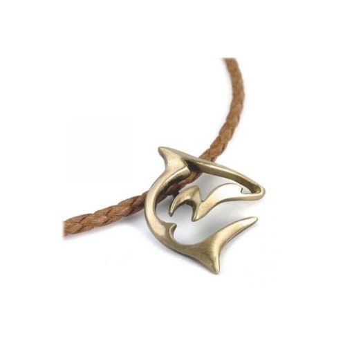 Bronze Pendants – “Frenzy” Shark