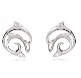 Boucles d'oreilles en Argent - Dolphin