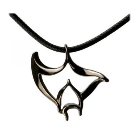 Collier Hematite – "Big Ray" Manta Ray