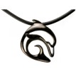 Collier Hematite – "Flipper" Dolphin