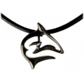 Collier Hematite – "Frenzy" Shark