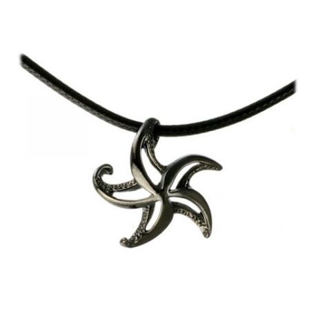 Collier Hematite – "Starry" Starfish