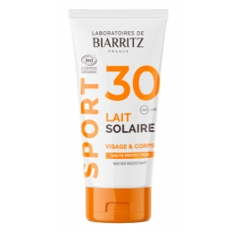 Lait Solaire SPF30 Certifié Bio - Sport et Voyage - 50ml