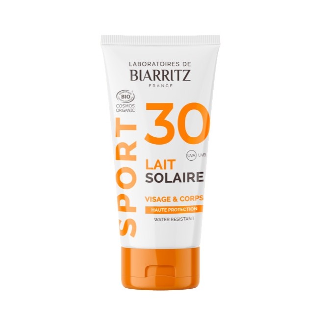 Lait Solaire SPF30 Certifié Bio - Sport et Voyage - 50ml Lait Solaire SPF30 Certifié Bio - Sport et Voyage - 50ml