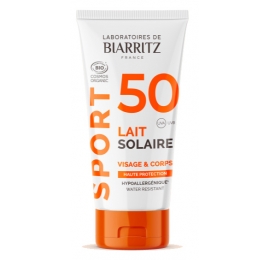 Lait Solaire SPF50 Certifié Bio - Sport et Voyage - 50ml