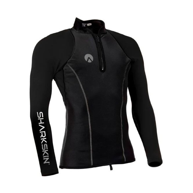 Haut Sharkskin Performance Wear Demi Zip Haut Sharkskin Performance Wear Demi Zip