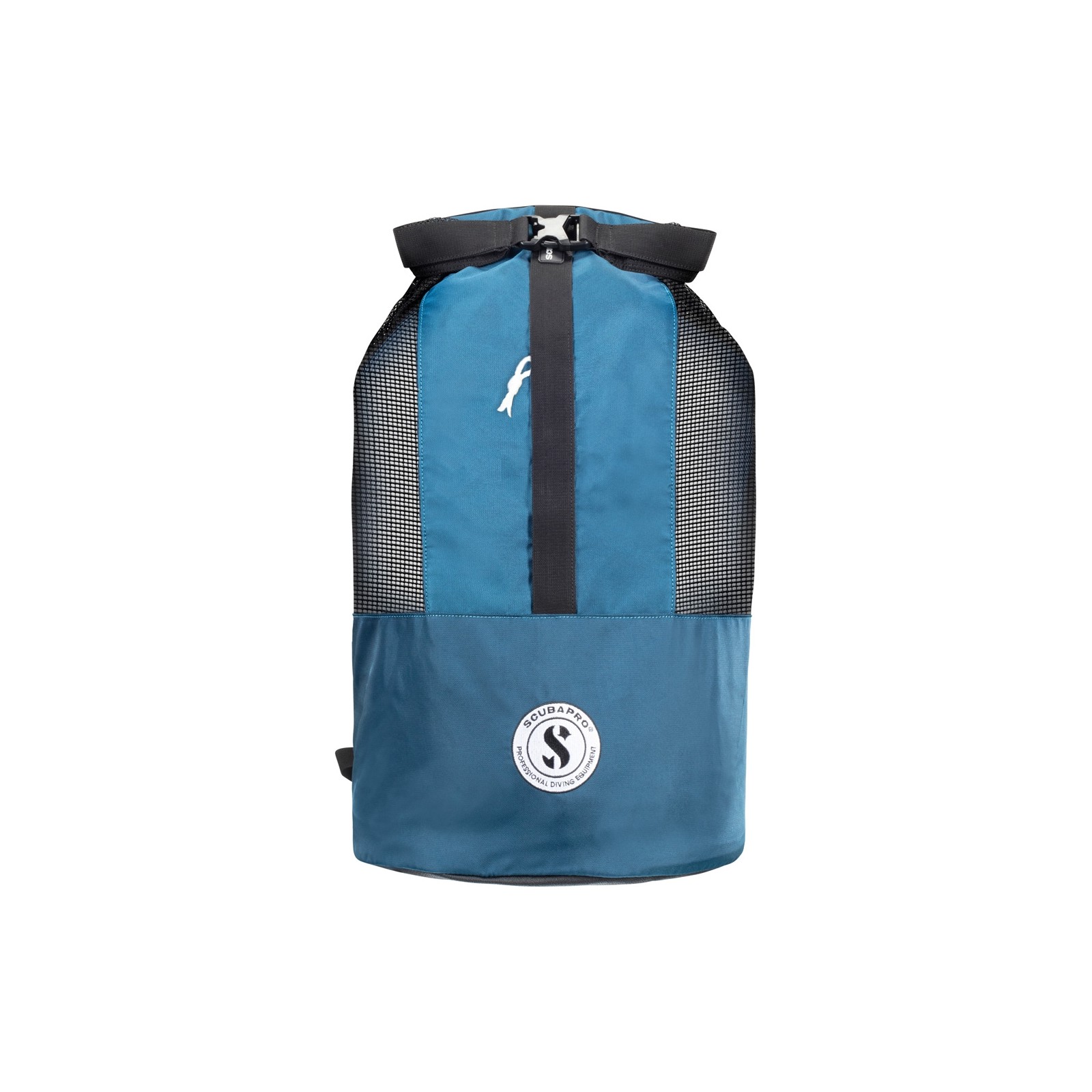 Sac de Plongée en Maille, Sac Filet de Plongée à Fermeture Éclair Durable Résistant aux Déchirures Respirant avec Poignée pour Équipement