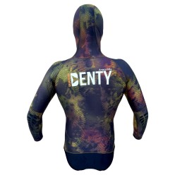 Veste Denty Spearfishing Anaconda Marron Or 5mm
