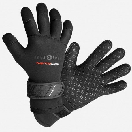 Gants Aqualung Thermo Rouge/Noir 5mm