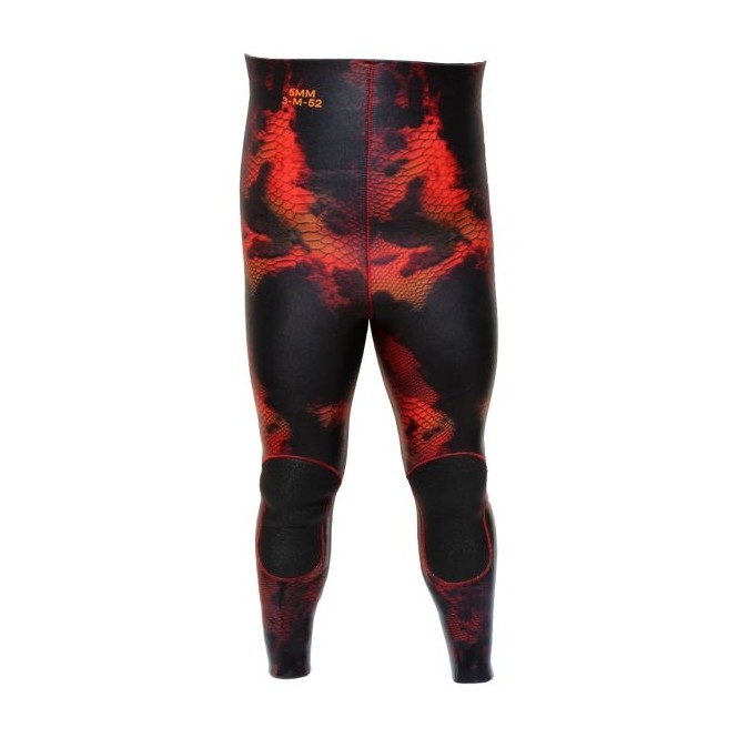 Pantalon Denty Spearfishing Anaconda Rouge 5mm