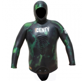 Veste Denty Spearfishing Anaconda Vert 5mm