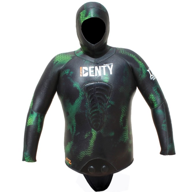 Veste Denty Spearfishing Anaconda Vert 5mm Veste Denty Spearfishing Anaconda Vert 5mm