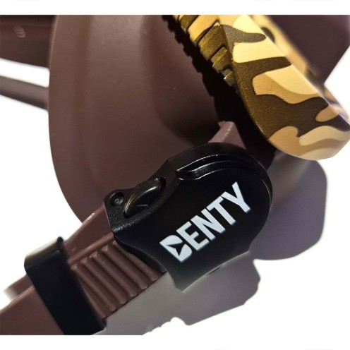 Masque Denty Spearfishing  Camouflage Marron