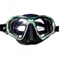 Masque Denty Spearfishing Camouflage Vert