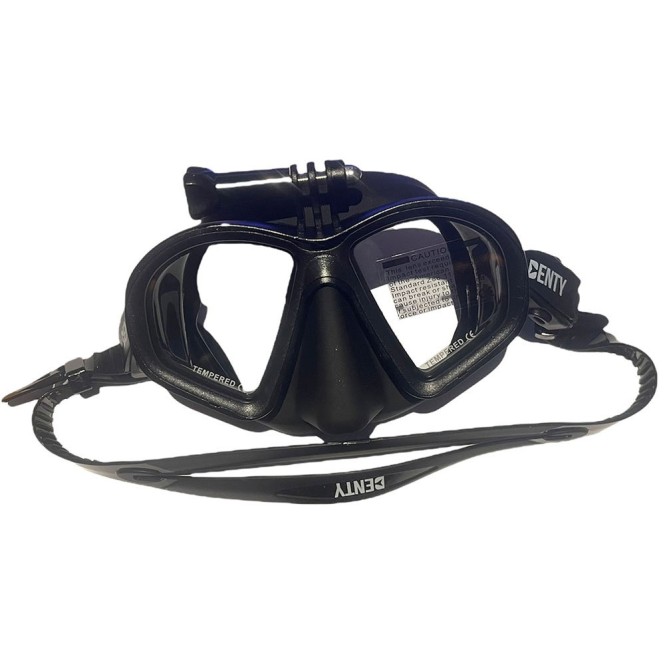 Masque Denty Spearfishing Noir avec accessoire GoPro Masque Denty Spearfishing Noir avec accessoire GoPro