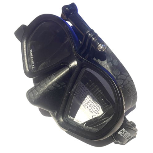 Masque Denty Spearfishing Anaconda avec accessoire GoPro