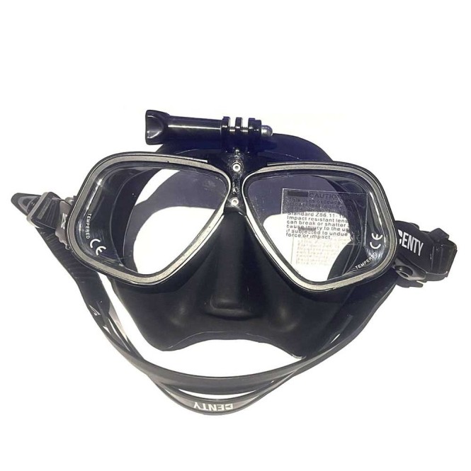 Masque Denty Spearfishing Métal avec accessoire GoPro Démontable Masque Denty Spearfishing Métal avec accessoire GoPro Démontable