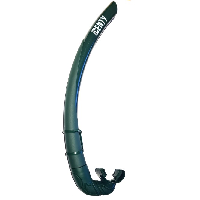 Tuba Denty Spearfishing Camouflage Vert Grand Volume