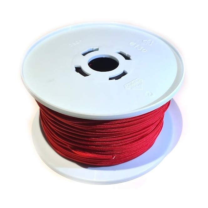 Bobine Dyneema gainé Denty Spearfishing 100/2mm Rouge 280Kg Bobine Dyneema gainé Denty Spearfishing 100/2mm Rouge 280Kg