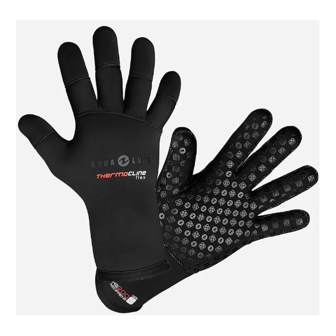 Gants Aqualung Thermo Rouge/Noir 5mm Gants Aqualung Thermo Rouge/Noir 5mm