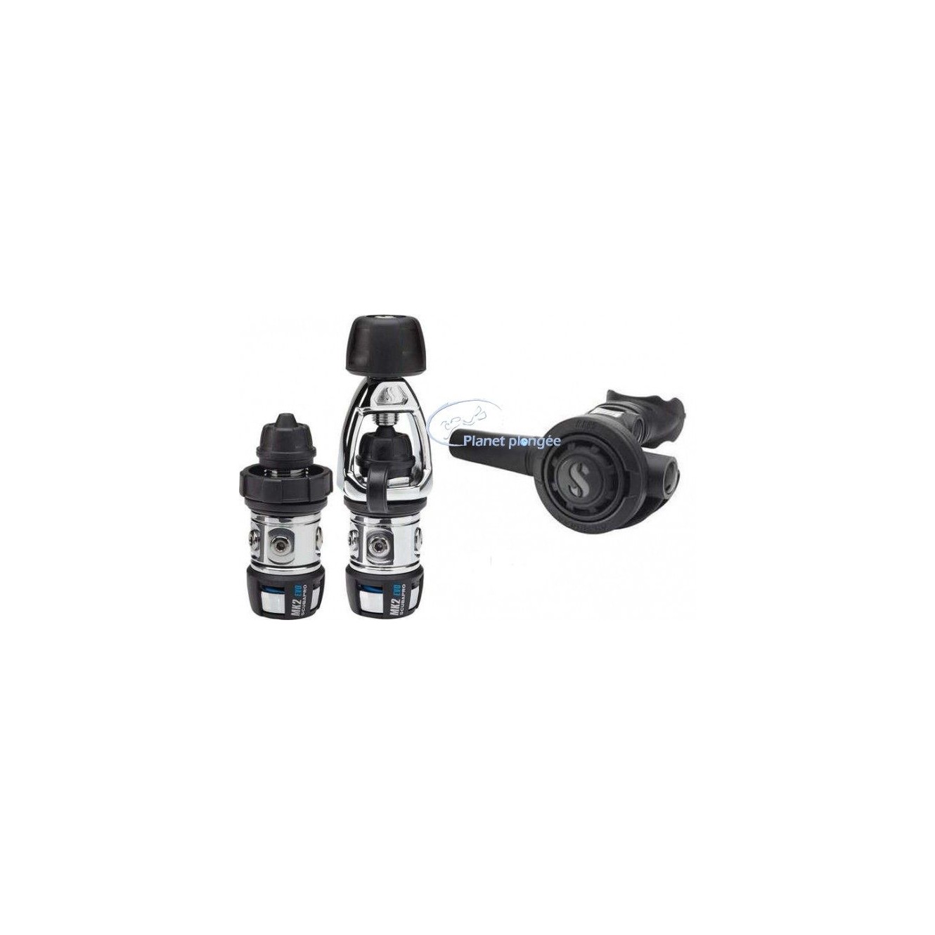 Détendeur Scubapro MK2 Evo R095 + Octopus R095 + Manomètre Compact – Neuf
