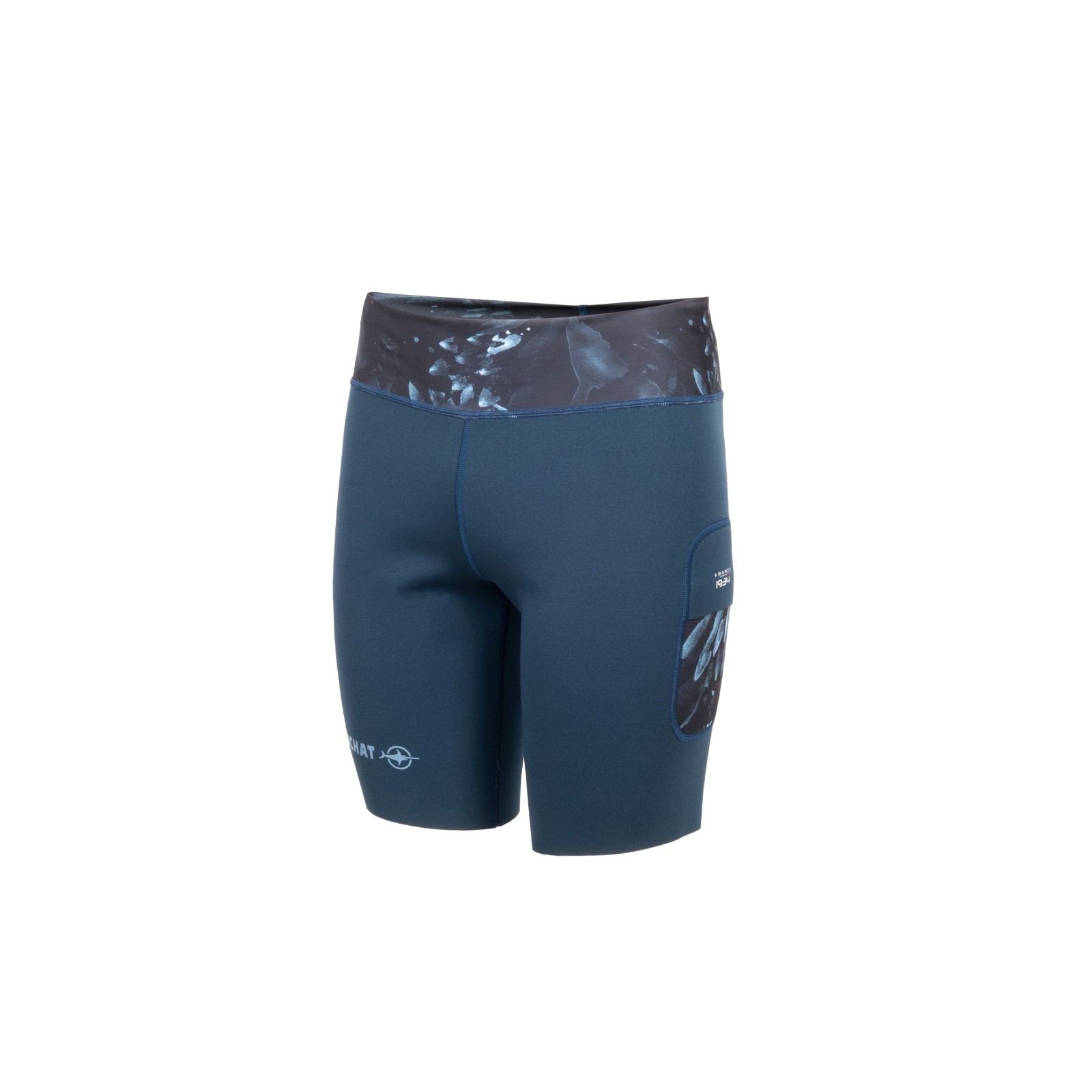 Bermuda Atoll 2mm Beuchat - Short Néoprène Et Élasthanne Femme Pour Snorkeling - Bleu Atoll XS