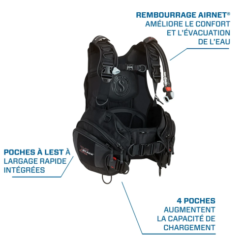  GILET SCUBAPRO X-Black 2013