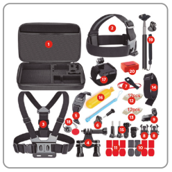 Kit 20 Accessoires Pour Sk8
