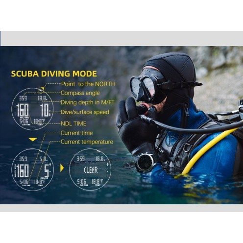 Ordinateur d'apnée Spetton Aqua