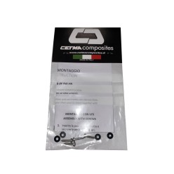 Kit visserie Cetma pour chaussons S-Wing Noirs