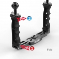 Platine Diverpro Double Poignée Pliable Z18