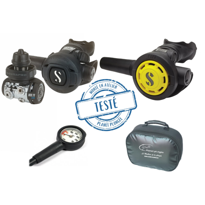Pack Scubapro MK11 Evo Din 300/S270/R105 Pack Scubapro MK11 Evo Din 300/S270/R105