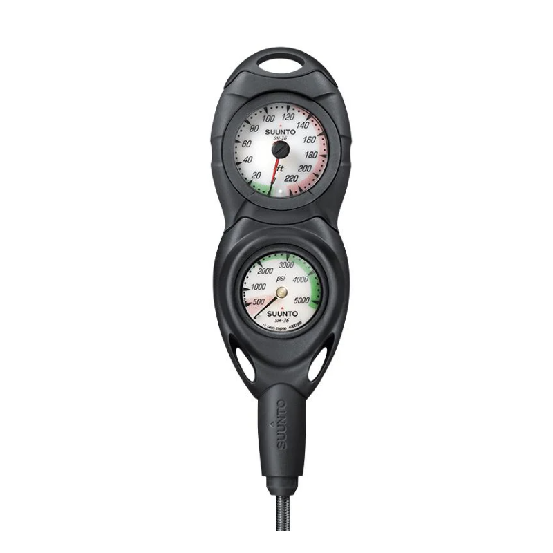 Console Suunto Combo Avec Manomètre De 4 000 Psi (SM-36) Et Nanomètre De 230 Pieds (SM-16)