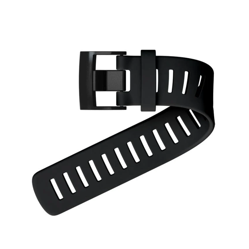 Bracelet D'extension Suunto Noir En Silicone Pour Dive