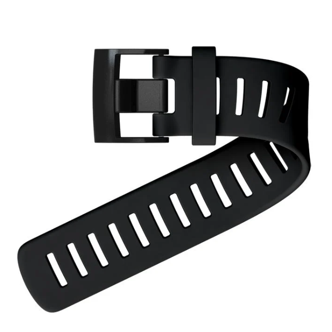 Bracelet D'extension Suunto Noir En Silicone Pour Dive Bracelet D'extension Suunto Noir En Silicone Pour Dive
