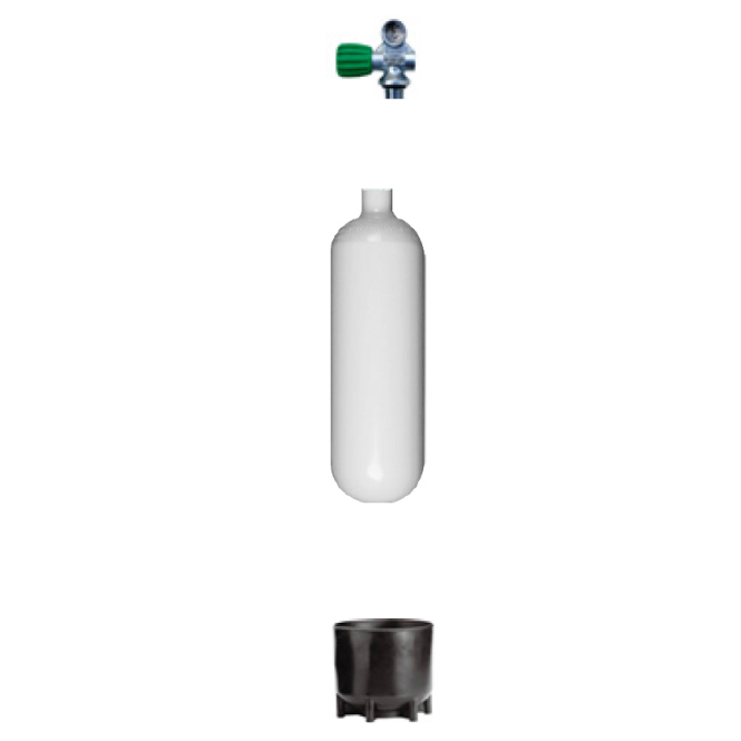 Bloc de plongée ECS acier 5l Nitrox