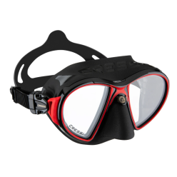 Masque Cressi Zeus Noir/Rouge