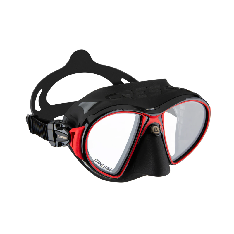 Masque Cressi Zeus Noir/Rouge Masque Cressi Zeus Noir/Rouge