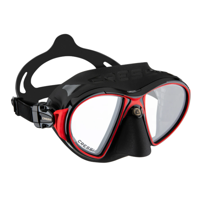 Masque Cressi Zeus Noir/Rouge Masque Cressi Zeus Noir/Rouge