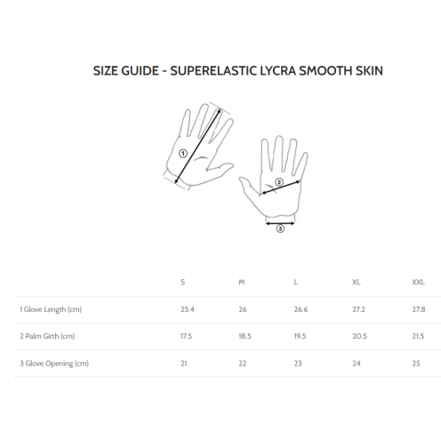 Gants Pathos Team Supratex Smooth Skin - 3mm