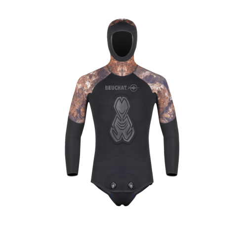 Veste ATLANT Beuchat - Haut de Combinaison Chasse Sous-Marine | Camouflage & Confort