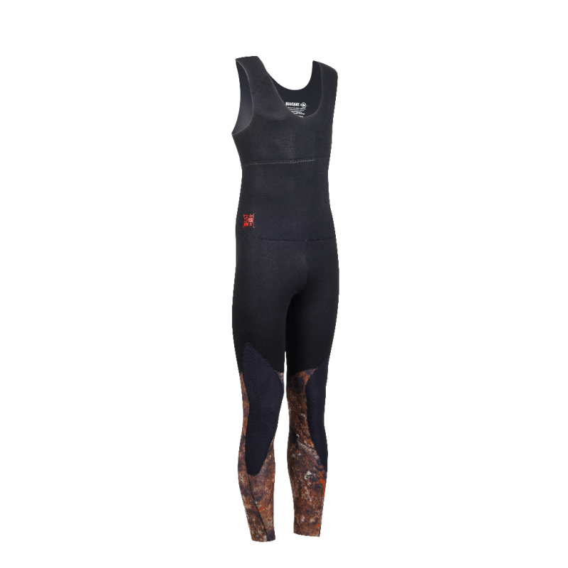 Pantalon Haut ATLANT Beuchat - Combinaison Chasse Sous-Marine avec PreCut System | Camouflage, Néoprène Stretch & Éco-Responsabl