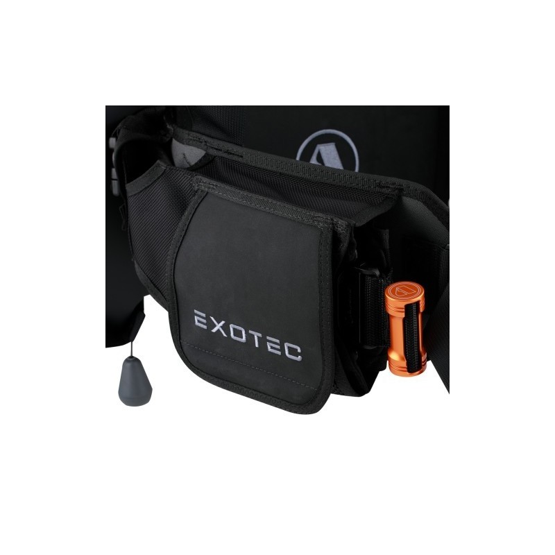 Poche à plomb orange Apeks pour Exotec