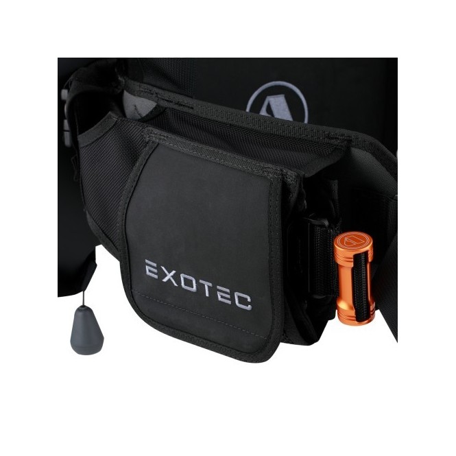 Poche à plomb orange Apeks pour Exotec