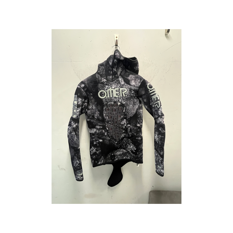 Veste Omer Black Stone 5mm XL – Apnée & Chasse Sous-Marine – Occasion
