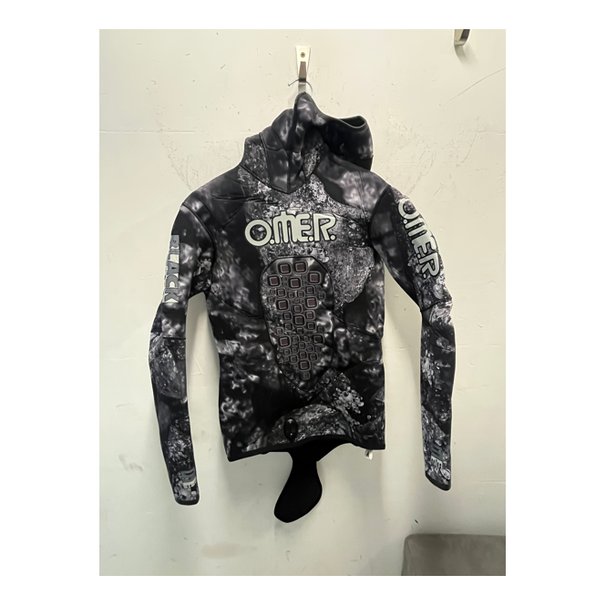 Veste Omer Black Stone 5mm XL – Apnée & Chasse Sous-Marine – Occasion