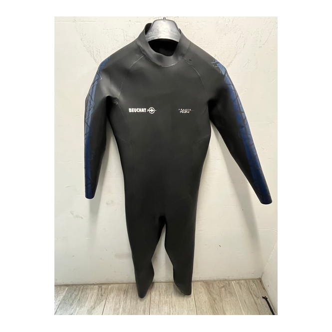 Combinaison Beuchat Zento Man 2mm Large – Apnée, Nage Eau Libre & Swimrun – Occasion