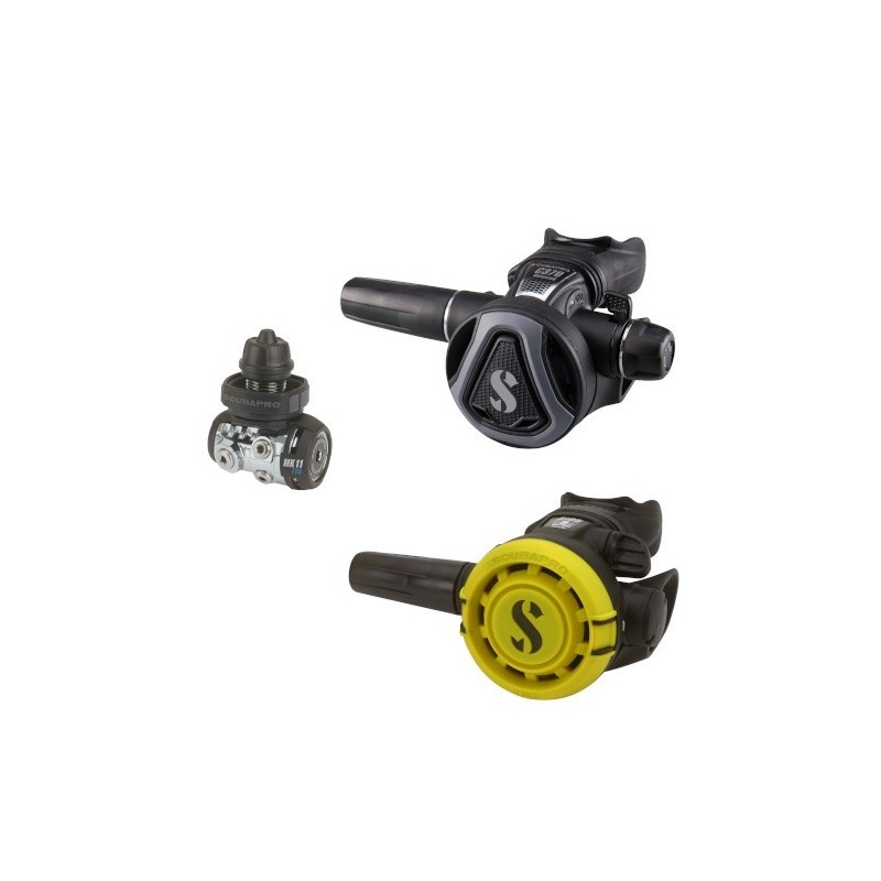 Pack Scubapro MK11 Evo C370 Graphite R105