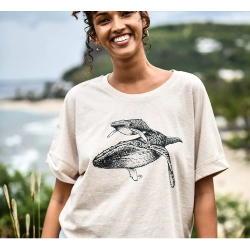 Tee-shirt Femme Bouftang Baleine