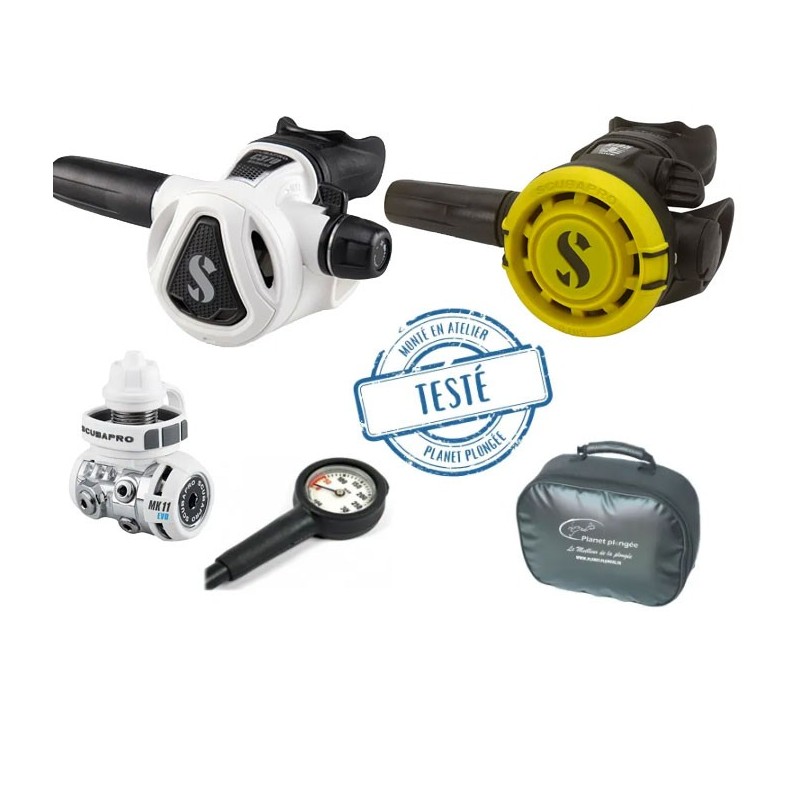 Pack Scubapro MK11 EVO C370 Octopus R095 - Détendeur de plongée sous marine - Planet Plongée